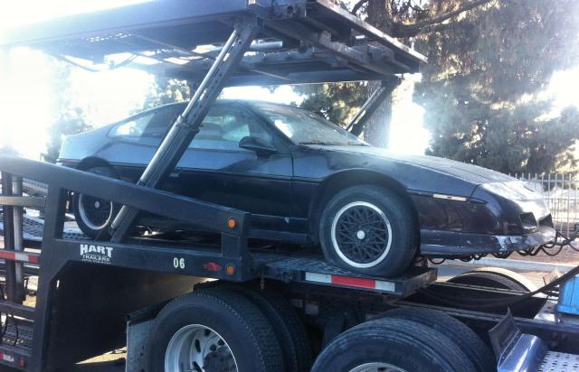 Fiero Loaded on Transport-1